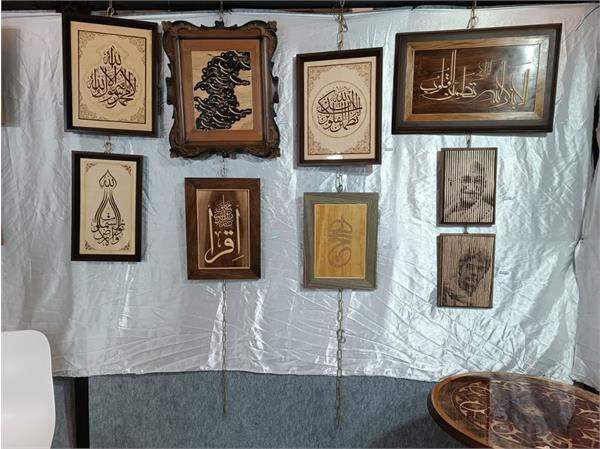 فروش صنایع دستی بچه‌های اوتیسمی در نمایشگاه قرآن