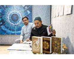 تصاویری از حال و هوای غرفه بین الملل در چهارمین روز از سی و یکمین نمایشگاه بین المللی قرآن
