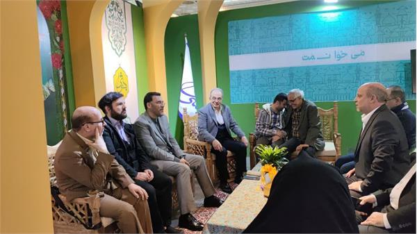 معاون توسعه مدیریت و منابع وزارت فرهنگ و ارشاد اسلامی از نمایشگاه بازدید کرد